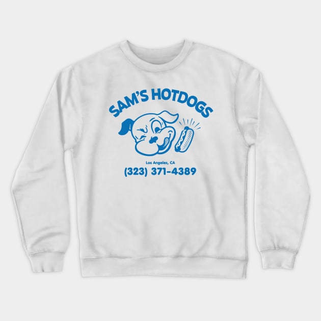 Sam's Hotdogs Crewneck Sweatshirt by Good Time Retro